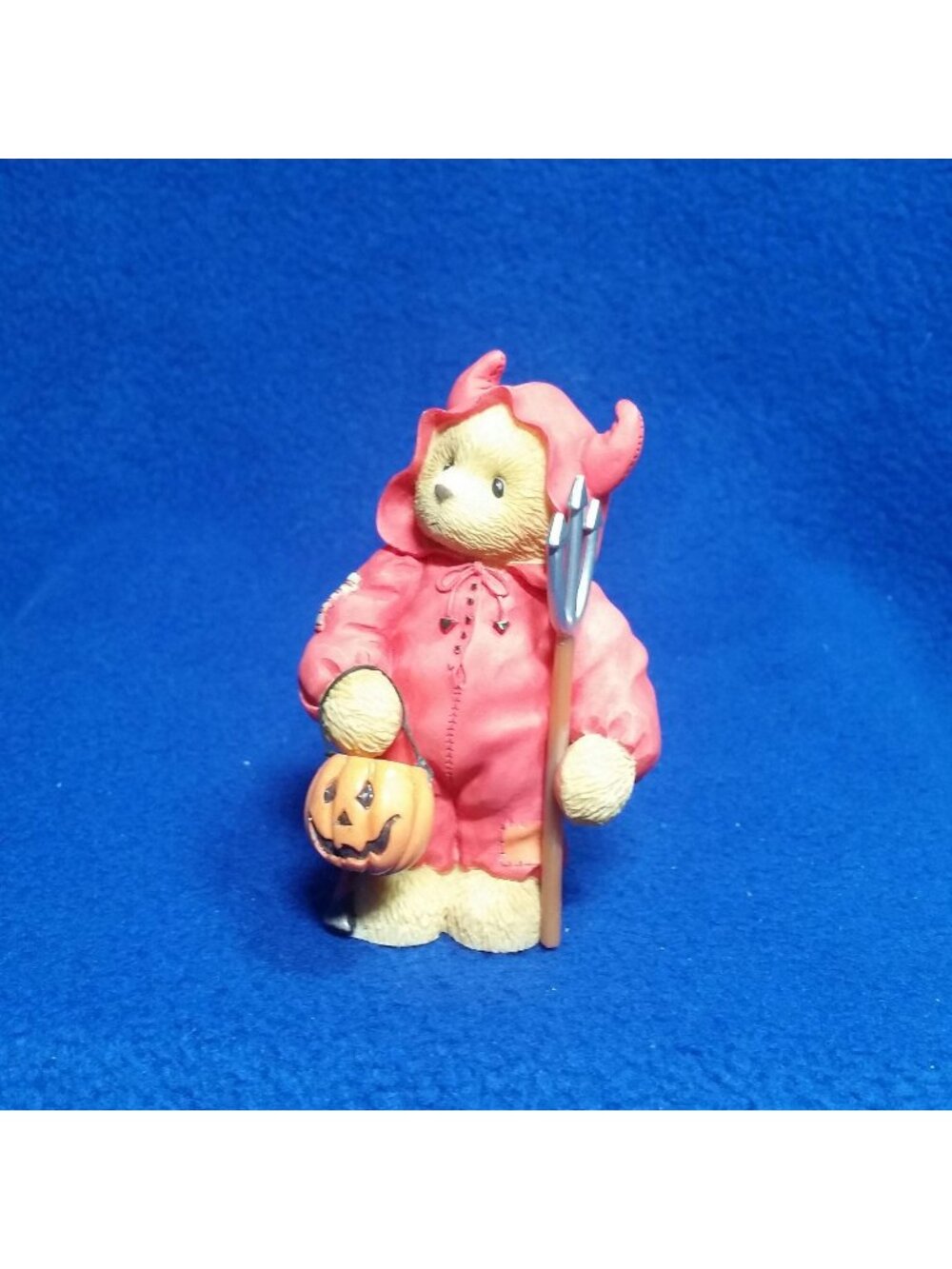 Cherished Teddies Trevor You Bring Out The Devil In Me Figurine 354112 Halloween